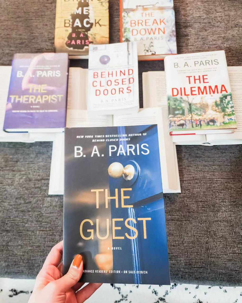 Pub Day Audiobook Review for The Guest by B. A.&nbsp;Paris