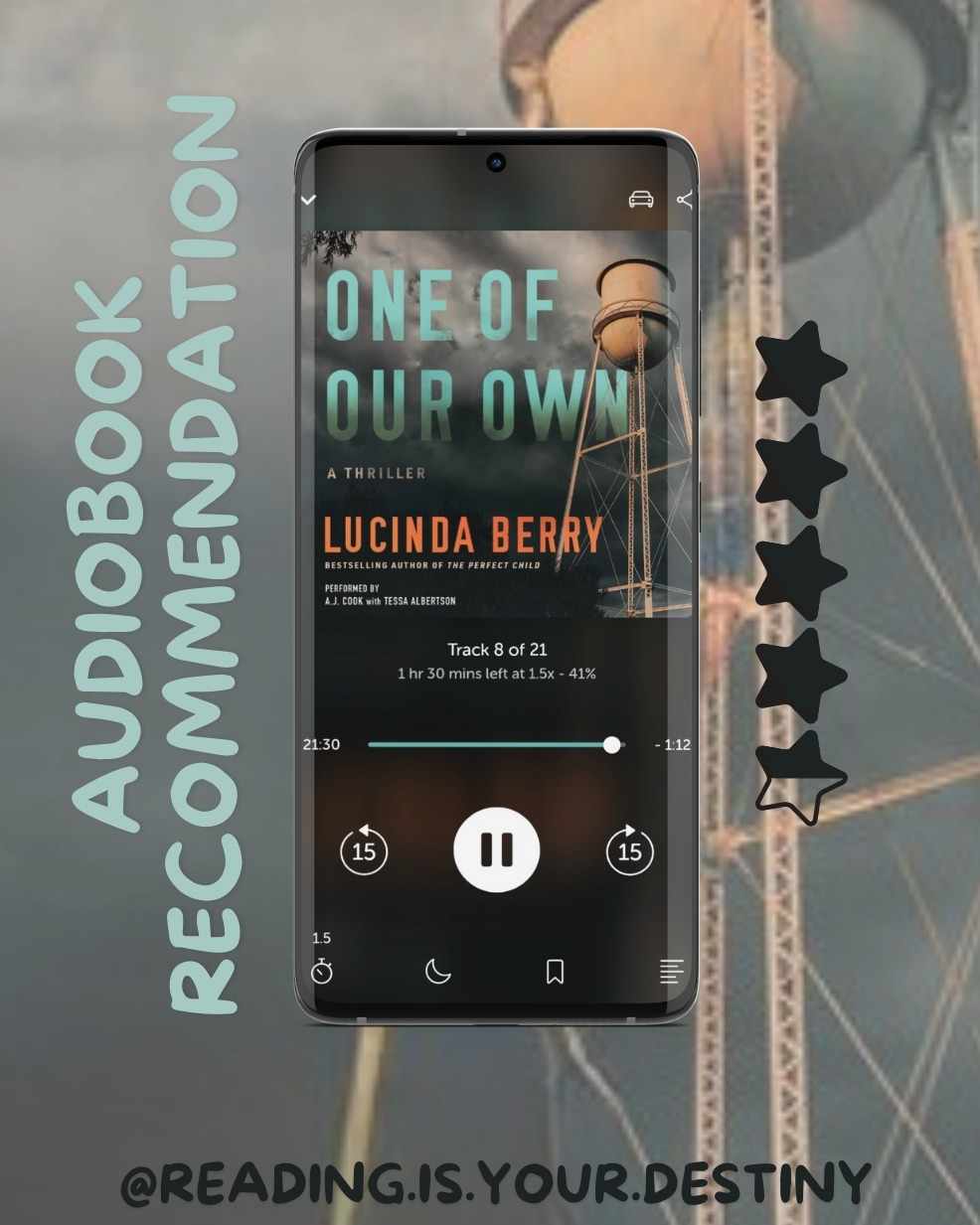 One of Our Own by Lucinda Berry Audiobook&nbsp;Review