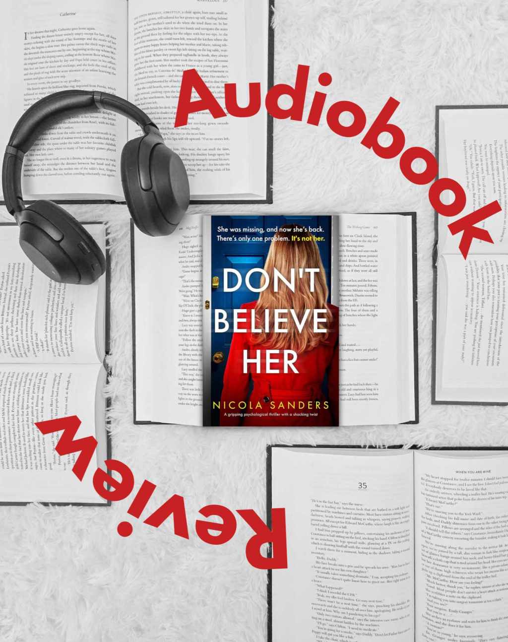 Don’t Believe Her by Nicola Sanders Audiobook&nbsp;Review