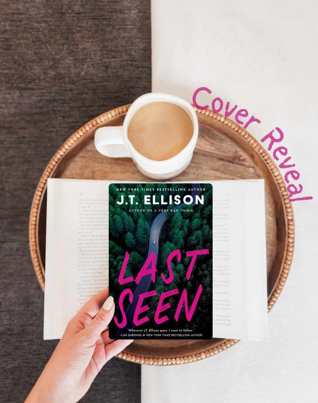 Last Seen by J. T. Ellison Cover&nbsp;Reveal