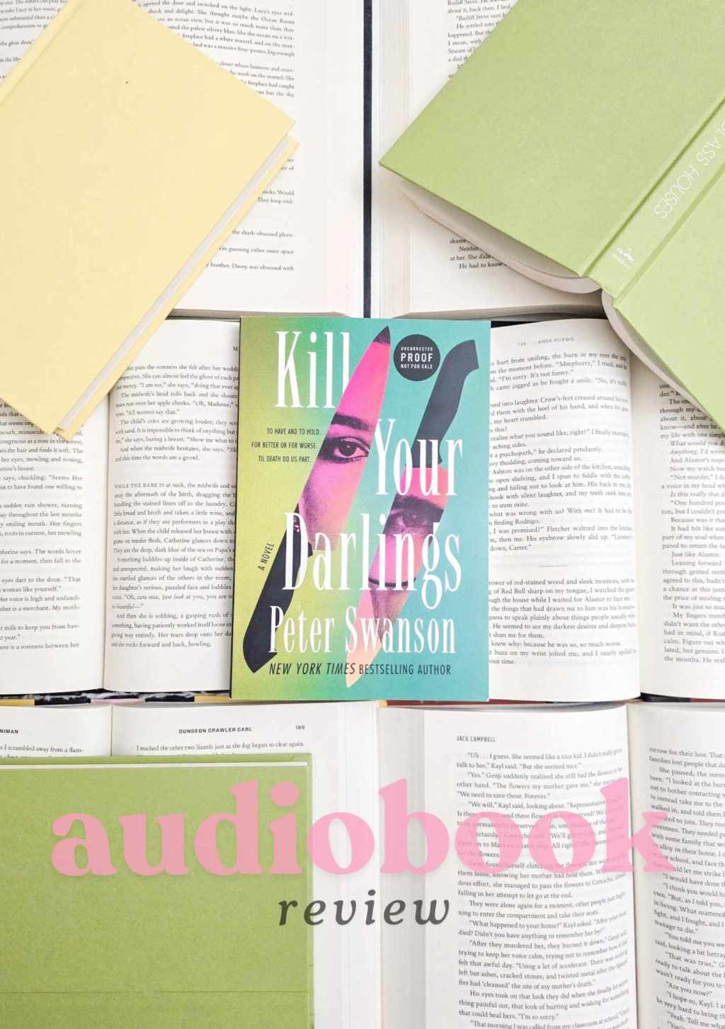 Kill Your Darlings by Peter Swanson Audiobook&nbsp;Review